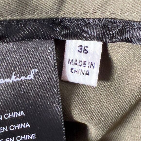 7 For All Mankind Pants Mens 36x31 Olive Green Chino - Picture 8 of 14